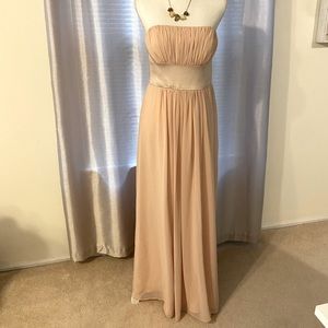 Strapless dress